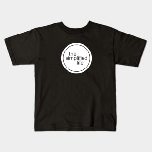 The Simplified Life logo Kids T-Shirt